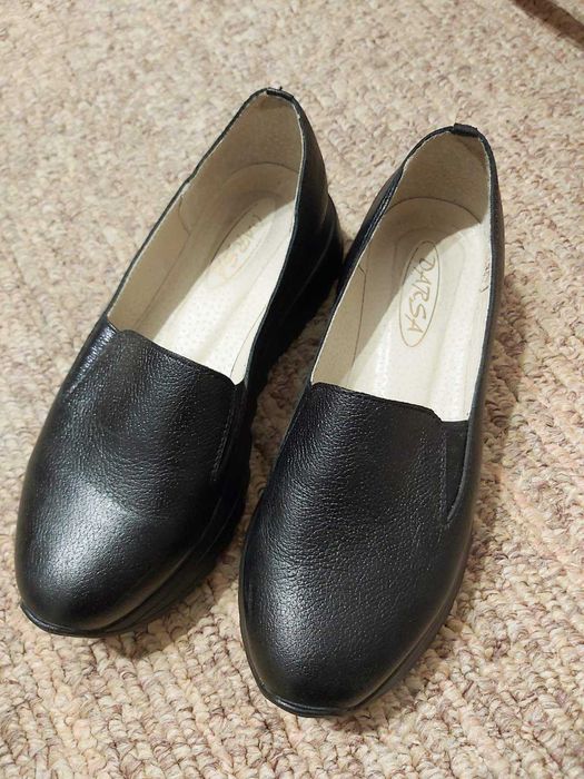 Макасины кожаные, женские 36 размер, новые