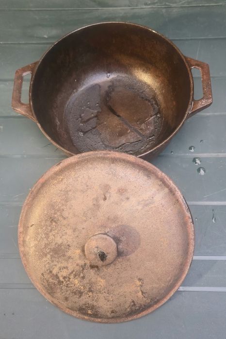 Tachos antigos em ferro