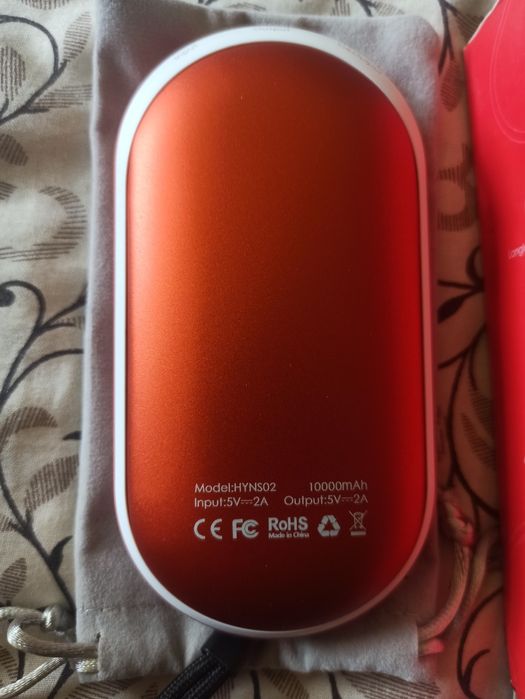 Грілка для рук powerbank 10000 mah павербанк