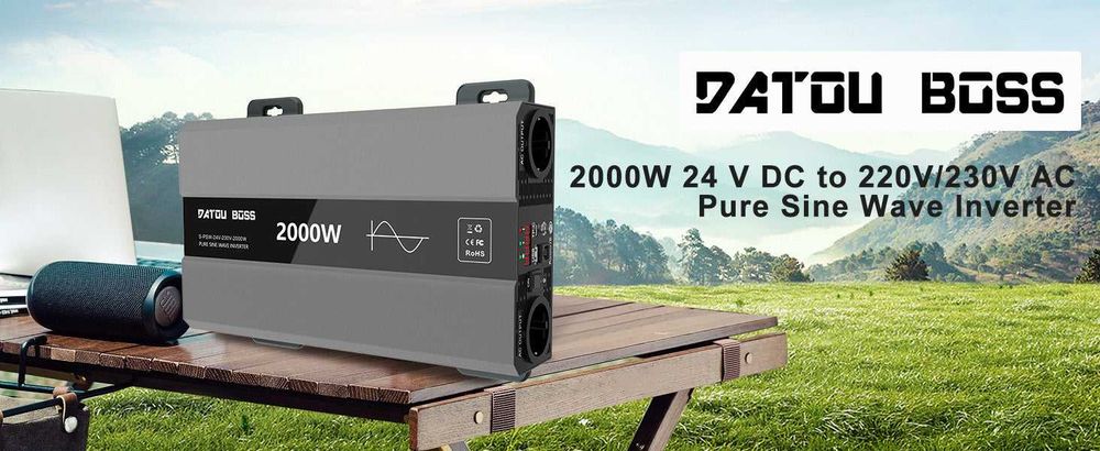 Інвертор 24v 2000w datouboss