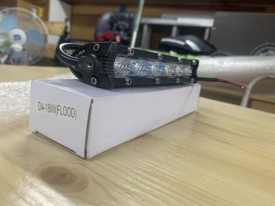ЛЕД балка, фара, додаткове освітлення D4 18 Вт, 12 в