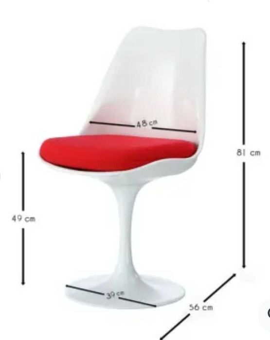 Cadeiras e mesa Tulip