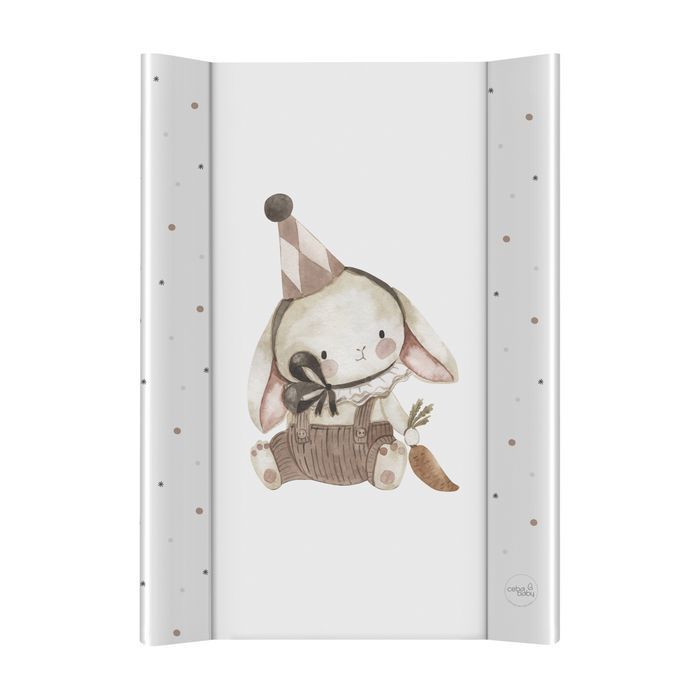 Przewijak Twardy Dla Niemowląt 70x50 Cm Ultra Light Clown Bunny Łatwo Czyszczalny Wodoodporny Ceba