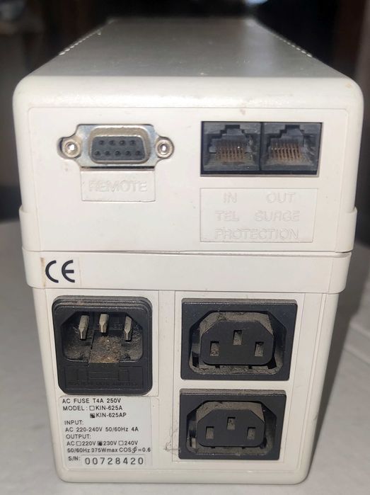 ДБЖ Powercom KIN-625A Б/В