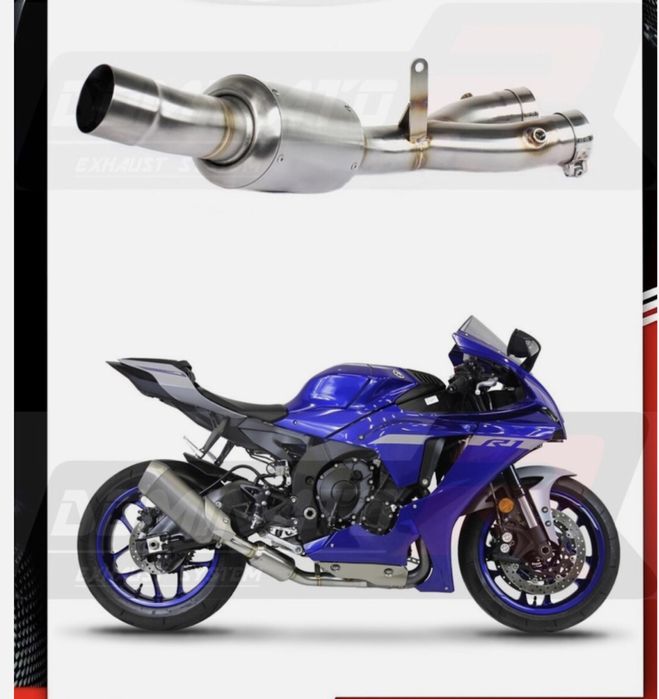 Decat Dominator yamaha R1 2015