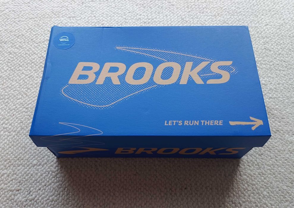 Męskie buty do biegania Brooks Ghost 17, rozm. 44, czarno-pomarańczowe