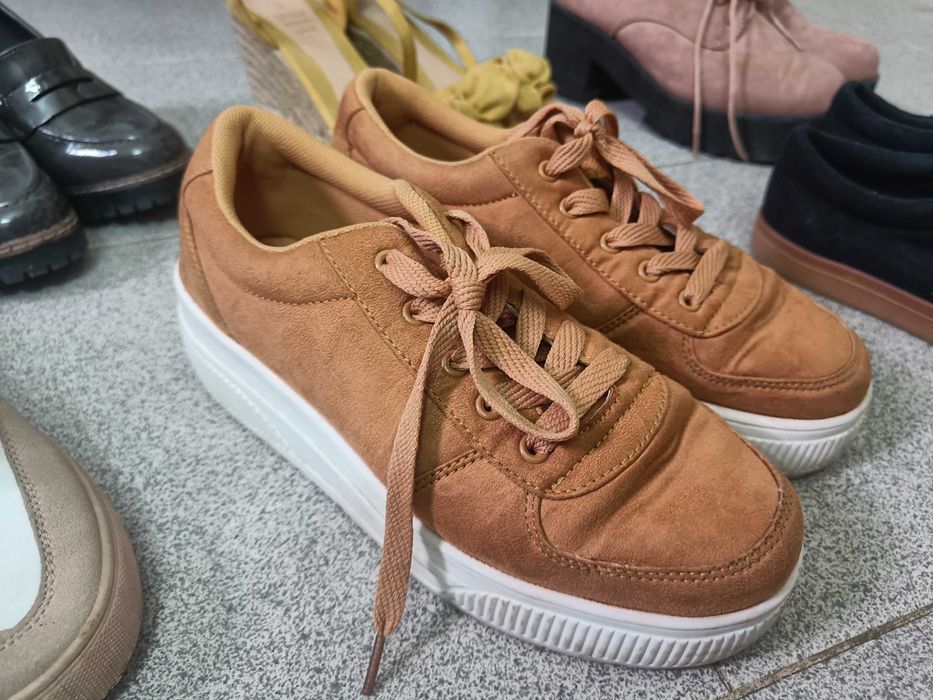 Pack 7 Sapatos Tam. 39 muito pouco usados