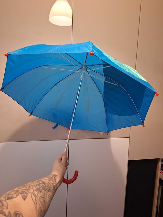 parasol dziecięcy stan dobry rybka