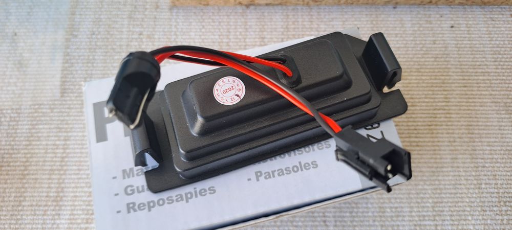 Farois matricula 12V. Leds