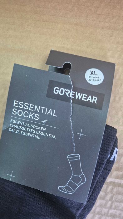 Gore Wear Skarpetki czarne rozmiar XL