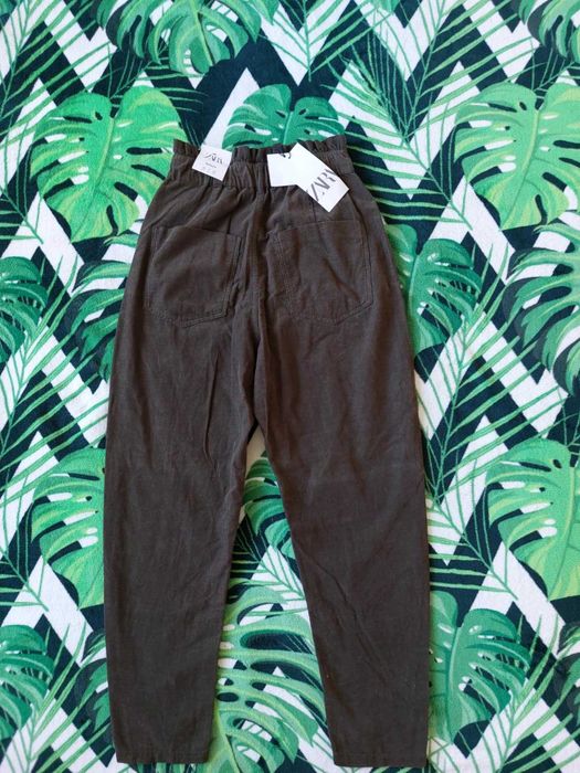 Nowe spodnie baggy Zara