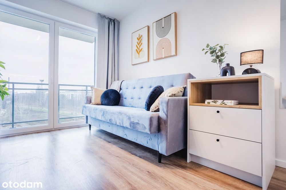 Stylowa kawalerka dla 1 os. | balkon | Browary Wrocławskie