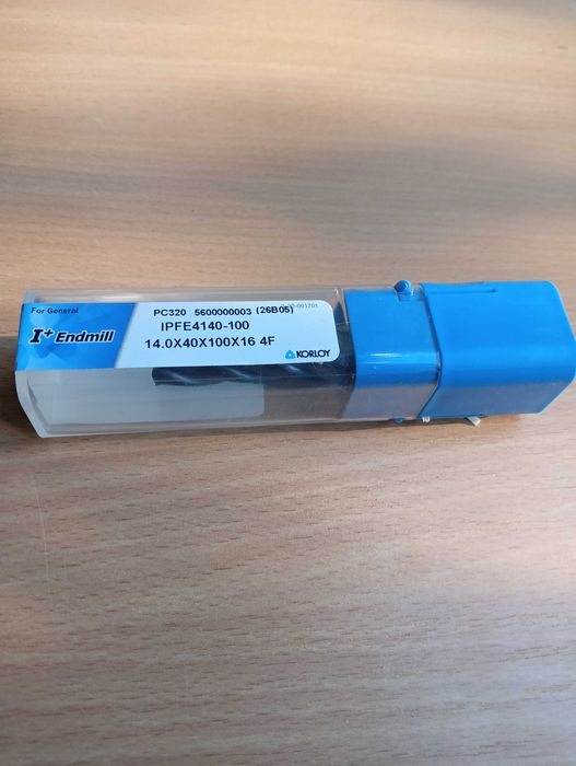 Frez trzpieniowy 4-ostrz. Ø14 x 40 /100 chwyt Ø16 PVD TiAlN - IPFE4140-100 PC320