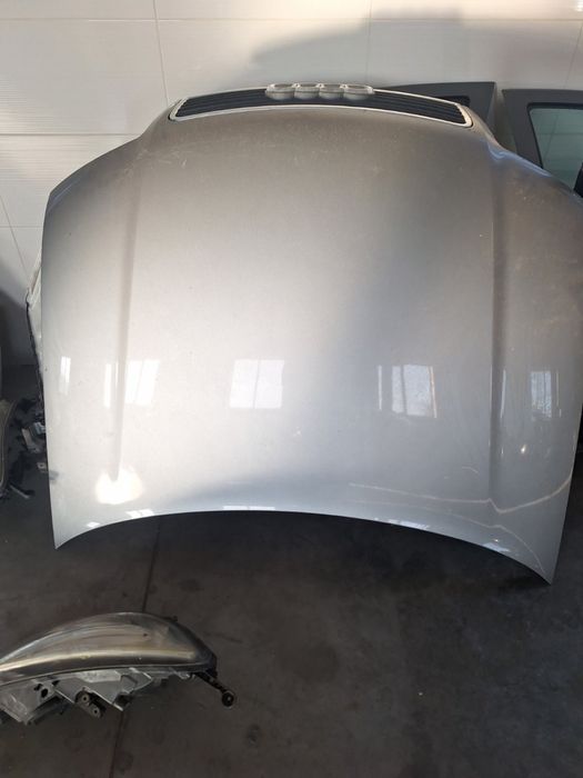 Капот Audi a4 b6 Ауді а4 б6 сірий синій