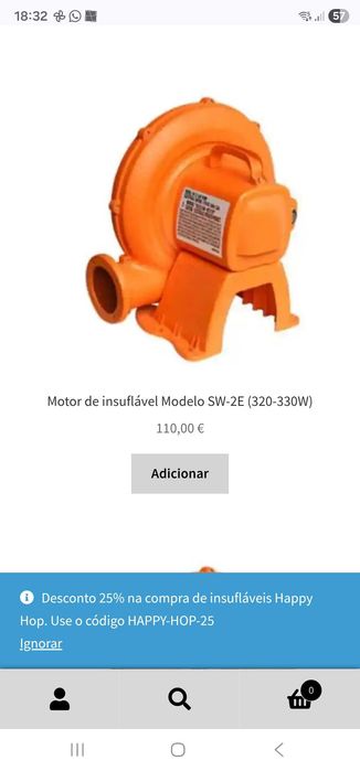 Insuflável para festas de crianças - pechincha