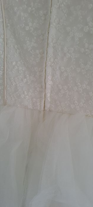 Vestido Cerimónia 5 Anos Tule Bordado