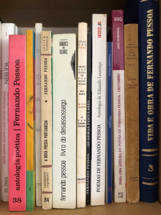 Fernando Pessoa, livros do autor, preço por livro, portes grátis