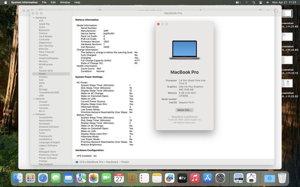 MacBook Pro 13” 2019 i5 8GB 256GB Touch Bar + Caixa