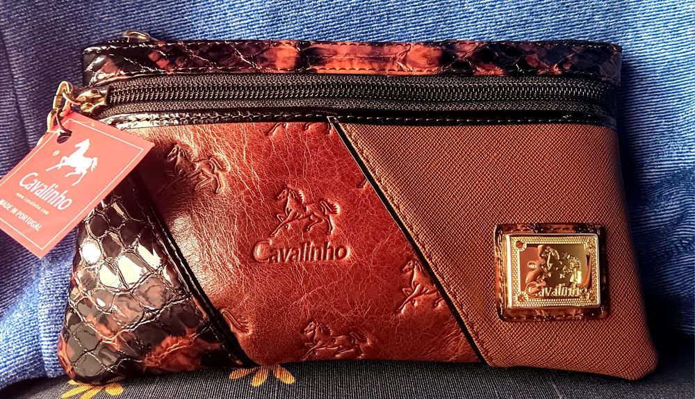 Carteira  cavalinho c etiqueta e  pepe jeans