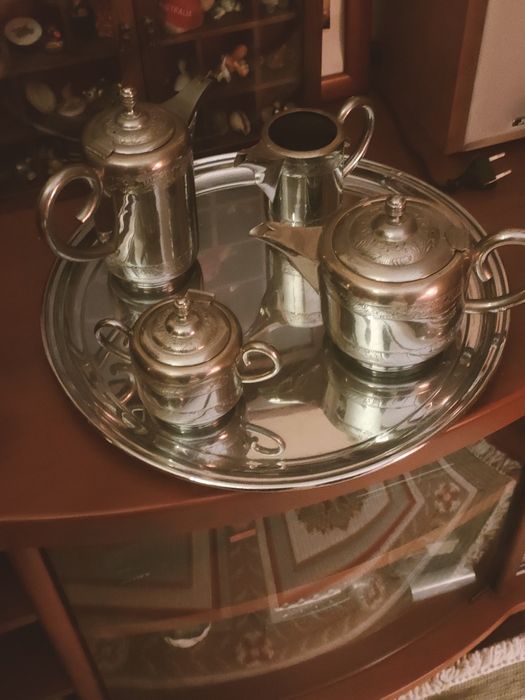 Serviço vintage de chá