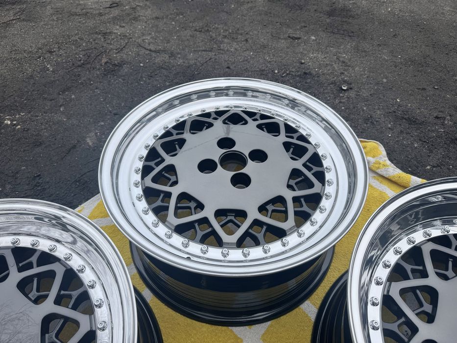 Custom 17" OZ 8/9" 4x100 skręcane 3tlg,bbs,oz + opony