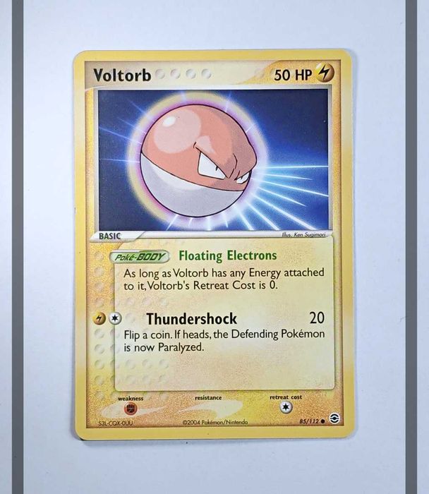 Voltorb 85/112 FL Pokemon ENG-NM
