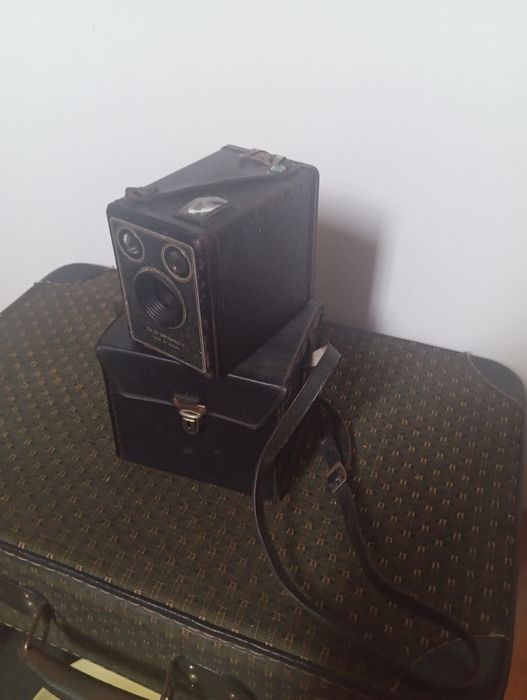 Máquina fotográfica Kodak antiga