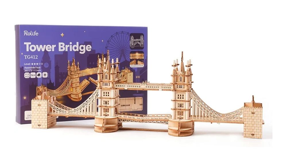 Tower Bridge - Puzzle 3D