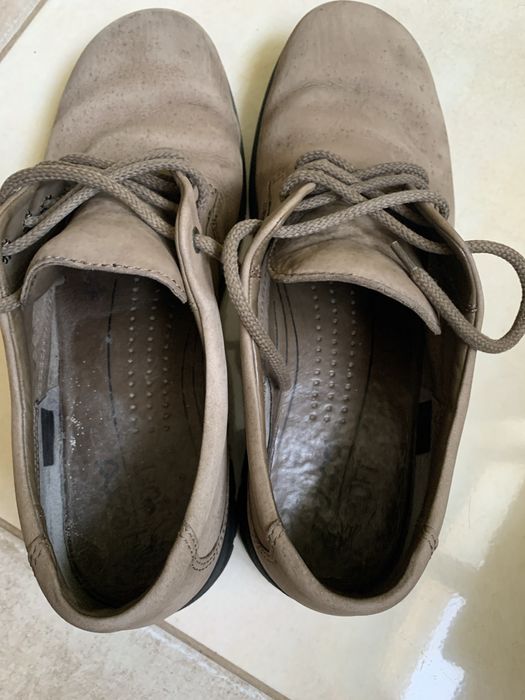 Нубукові черевики туфлі ЄССО р.47(30 см)