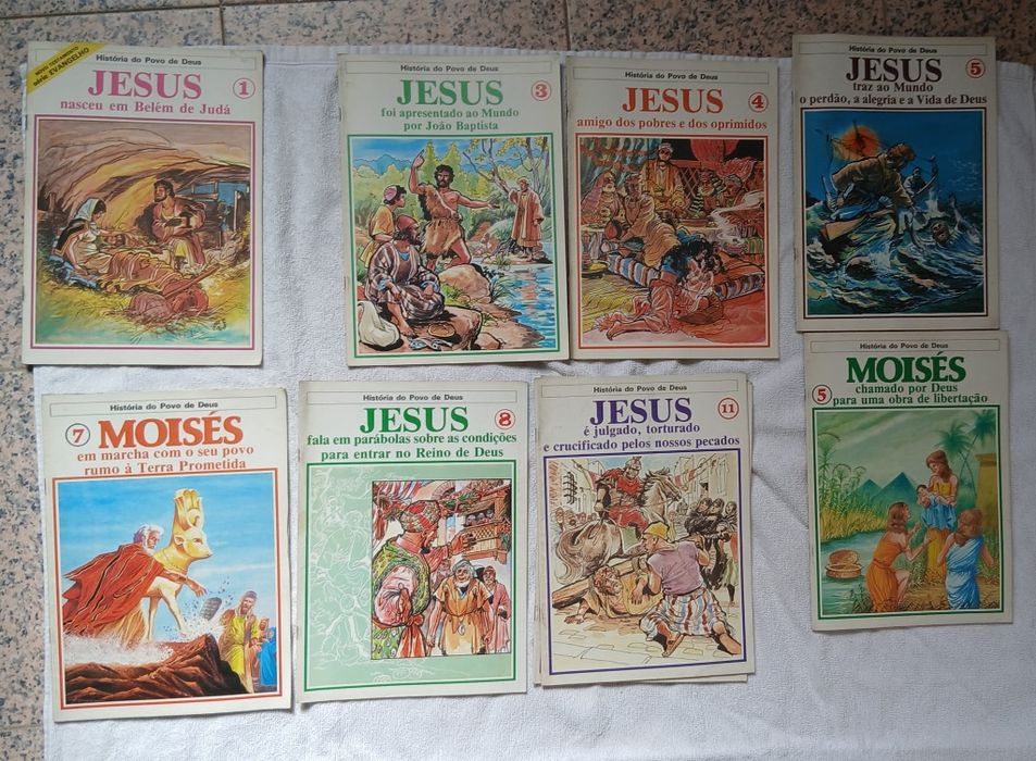 Lote Livros Antigos  História do Povo de Deus