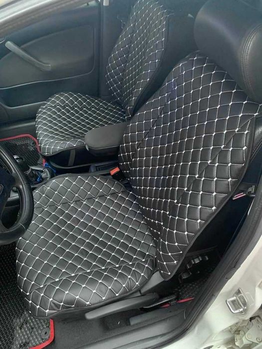 МОДЕЛЬНІ Преміум накидки на сидіння для Skoda Octavia Fabia Kodiak ін.