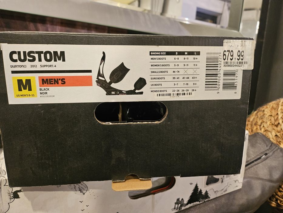Wiązania snowboardowe Burton Custom M