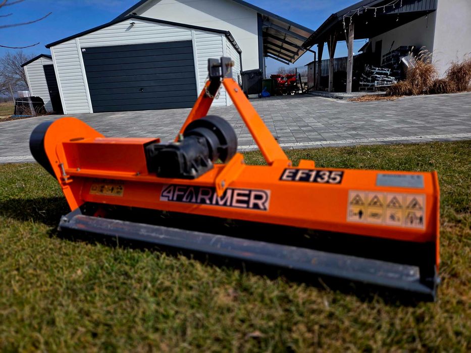 Kosiarka bijakowa EF135 4FARMER 135 cm mulczer | dostawa Polska