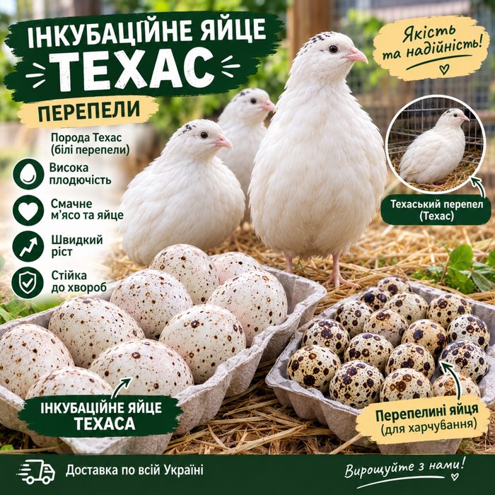 Інкубаційне перепелине яйце