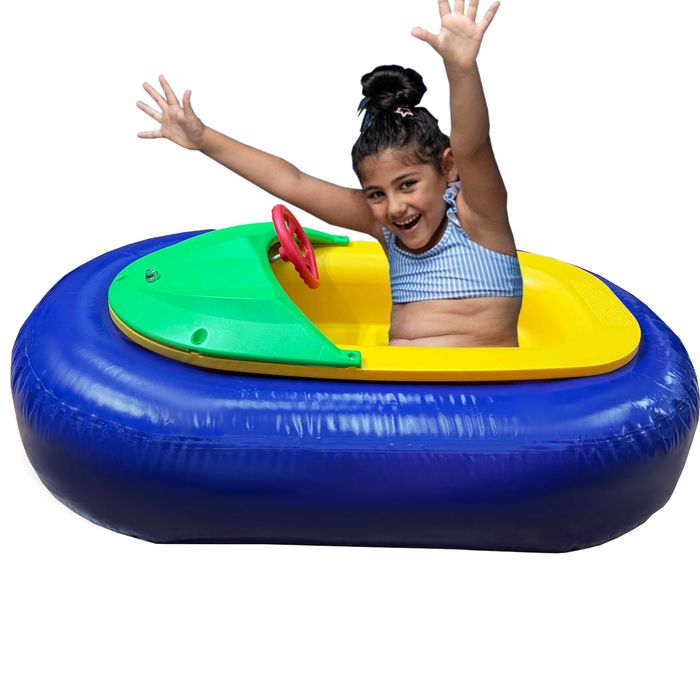 Ponton Łódka Łódeczka dmuchana elektryczna granat niebieska dla dzieci