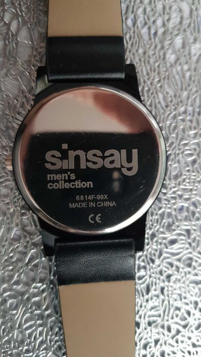 Zegarek SINSAY czarny