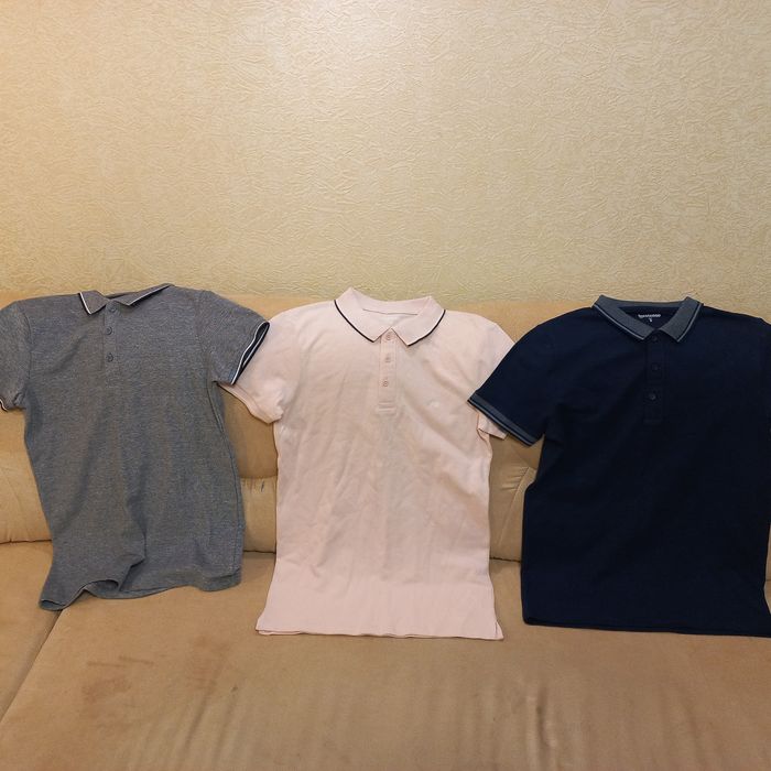 Lacosta поло для мальчика  р4-6, S  100%cotton
