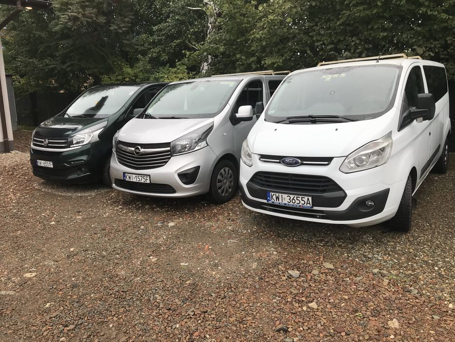 Wynajem busa 8-9 osobowy
