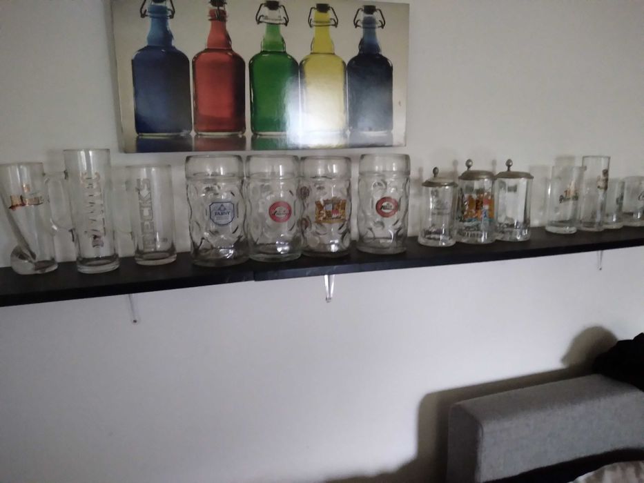 Sprzedam kolekcje kufli do piwa 15 sztuk