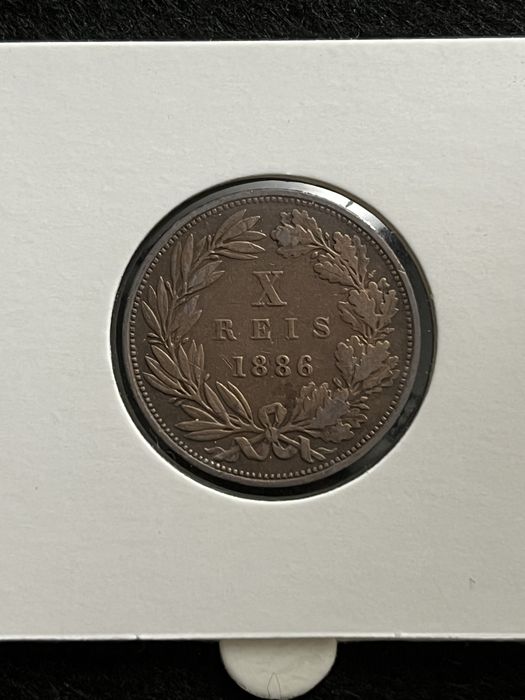 X Reis 1886 ( Bronze )