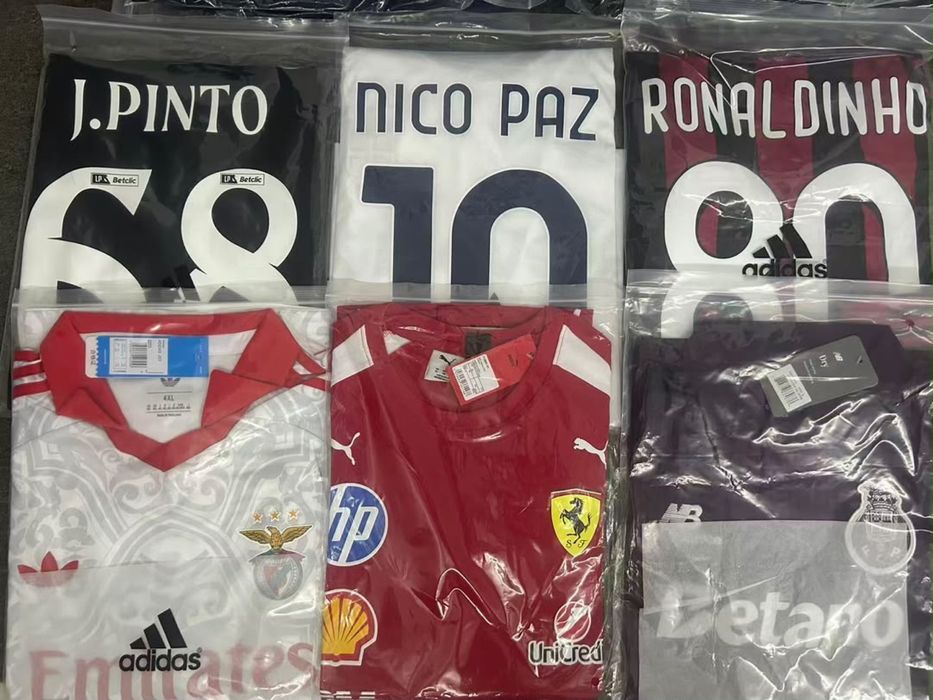 Camisolas futebol