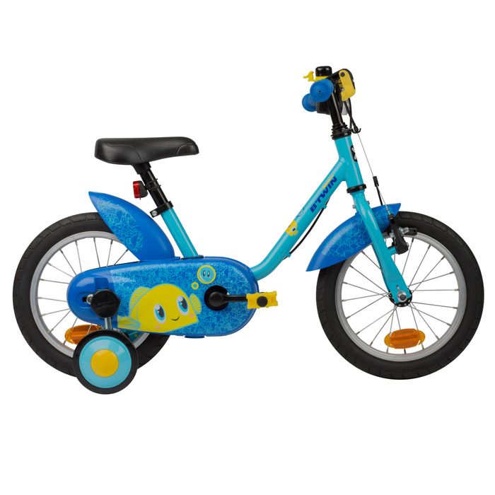 BICICLETA DE CRIANÇA 3-5 ANOS 500 OCEAN 14 POLEGADAS