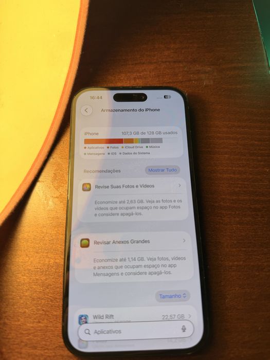 iPhone 15 128GB em ótimo estado – bateria 82%