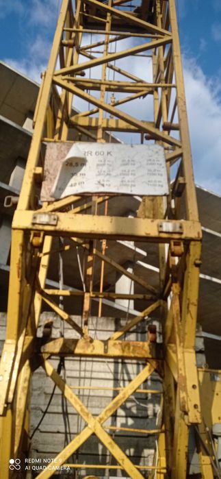 Liebher 60K баштовий кран,самомонтуємий