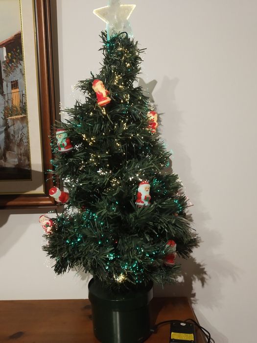 Árvore de Natal fibra ótica