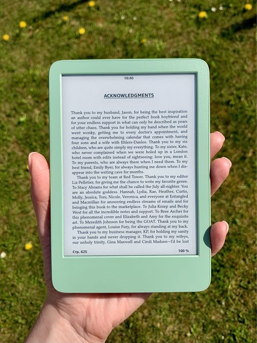 Нова Електронна книга Kindle Basic 11 Gen (2024) Matcha