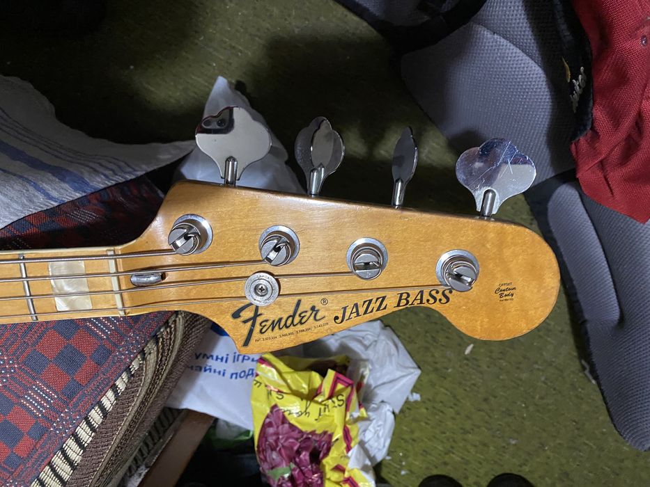 Fender Jazz Bass 1975. Джаз бас. All Original.