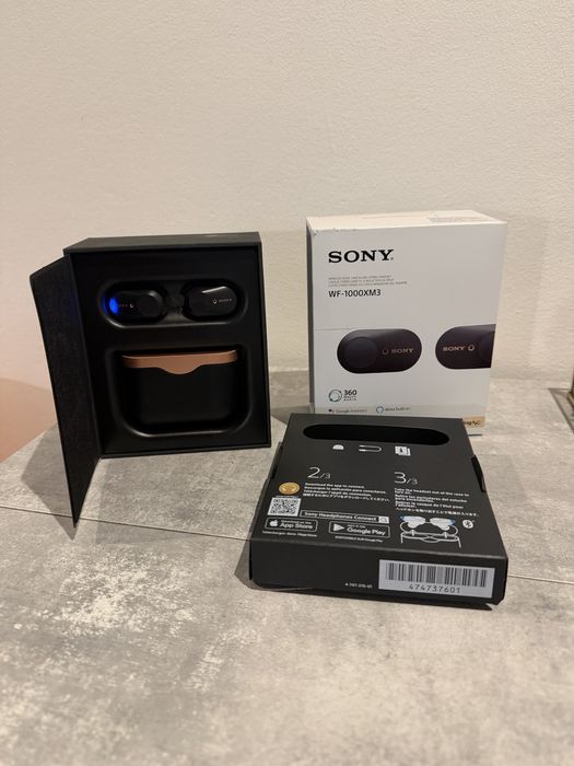 Słuchawki bezprzewodowe Sony WF-1000XM3