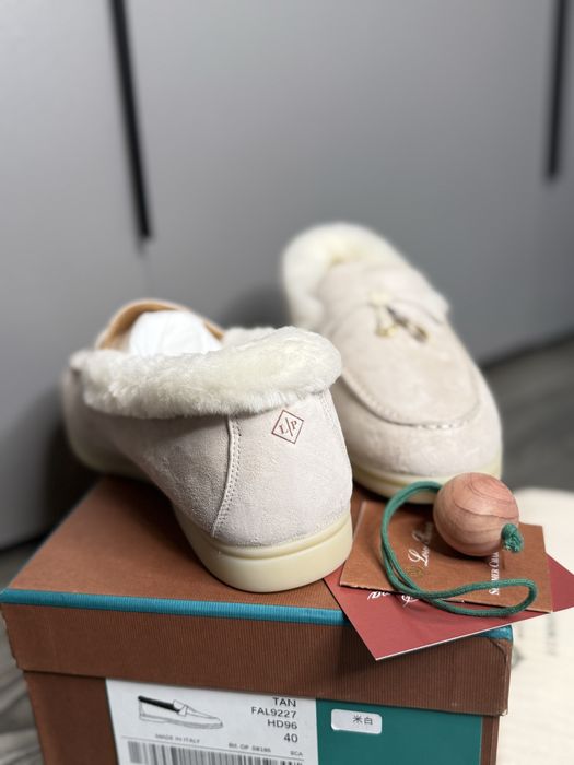 Лофери з хутром зимові лофери loro piana lp кеды с мехом ugg