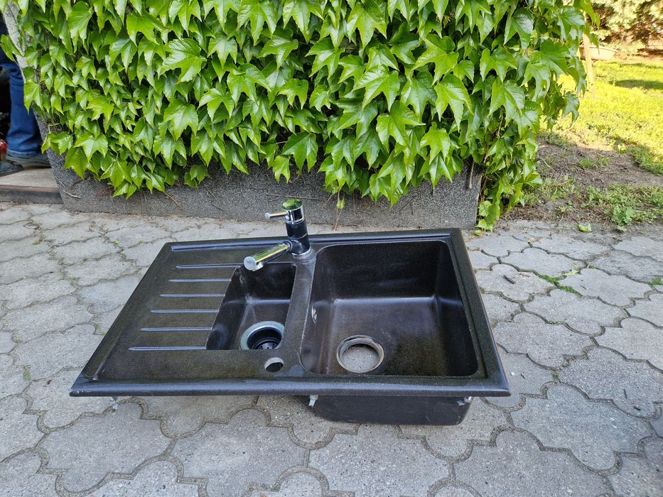 Zlew zlewozmywak  żeliwny